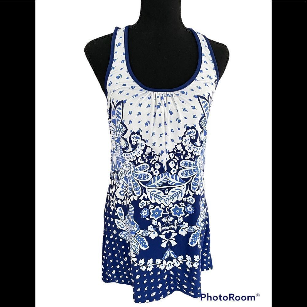 IN Bloom lace Racerback floral nightgown size S